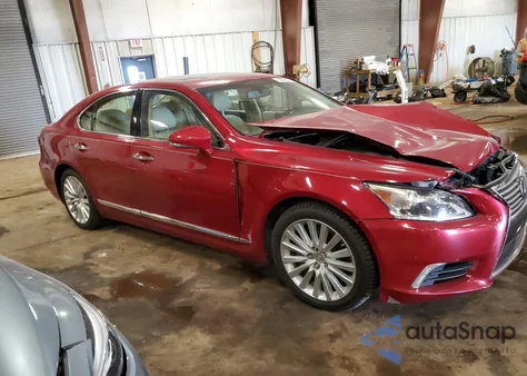 2013 Lexus Ls 460 from USA, damaged, VIN JTHCL5EF1D5019355
